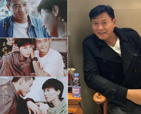 魏骏杰和当年胖若两人 51岁发福成肥油大叔