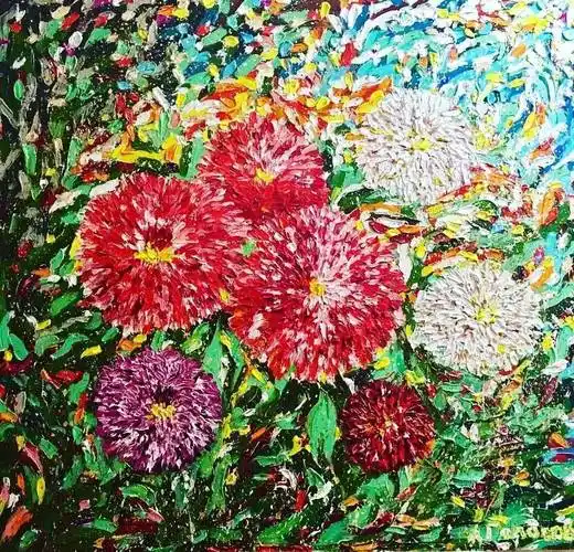 想知道油画中的"点彩"是怎样的吗?