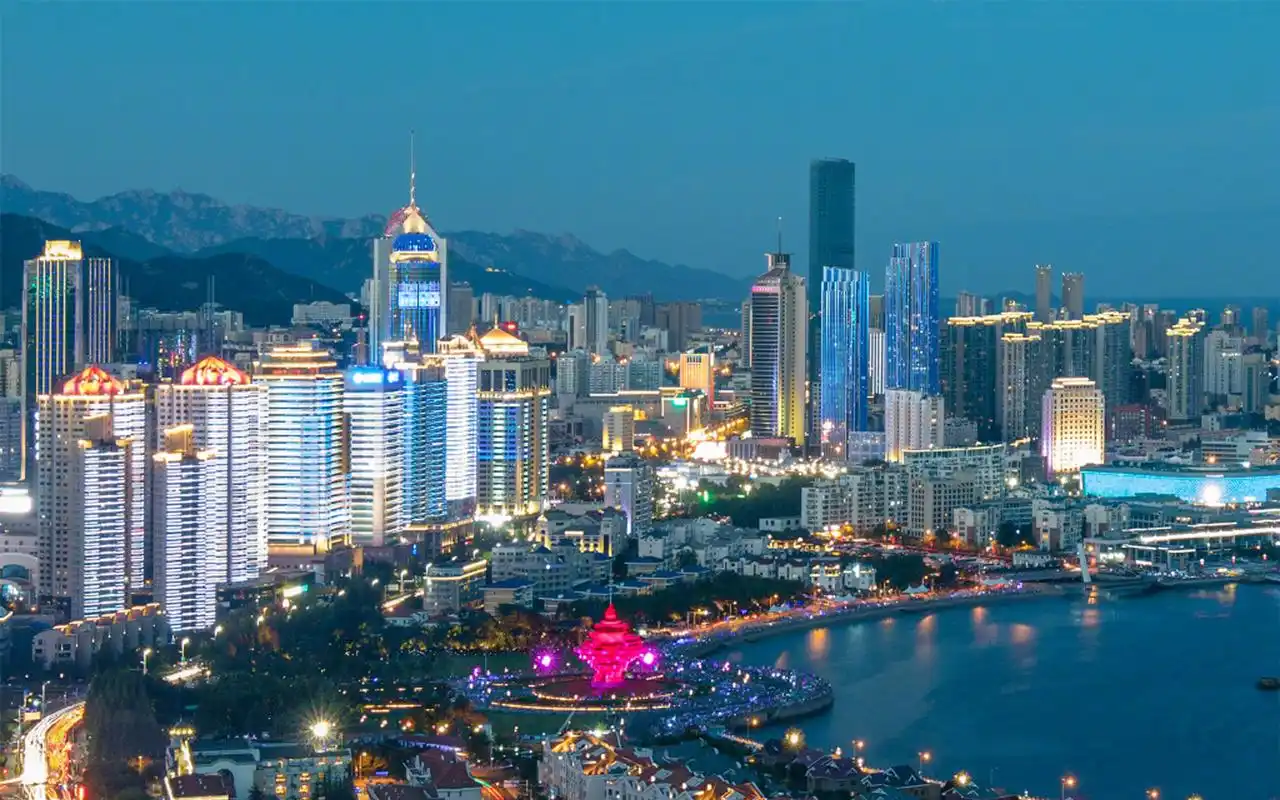 山东青岛建筑风景图片桌面壁纸