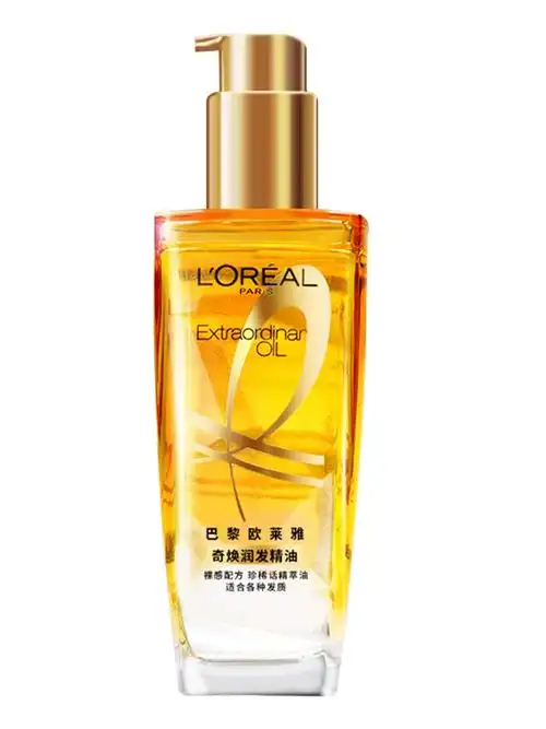 巴黎欧莱雅护发精油女防毛躁小金瓶修复烫染受损免洗留香润发护理