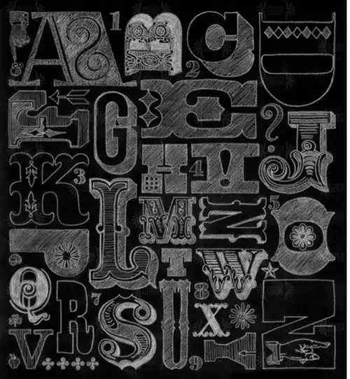55个英文字母创意字体设计欣赏4