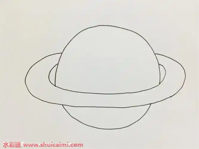 星球怎么画星球简笔画简单易画彩色