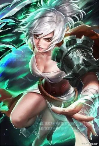 大神级同人画师手绘《lol》性感女角色 鼻血不止