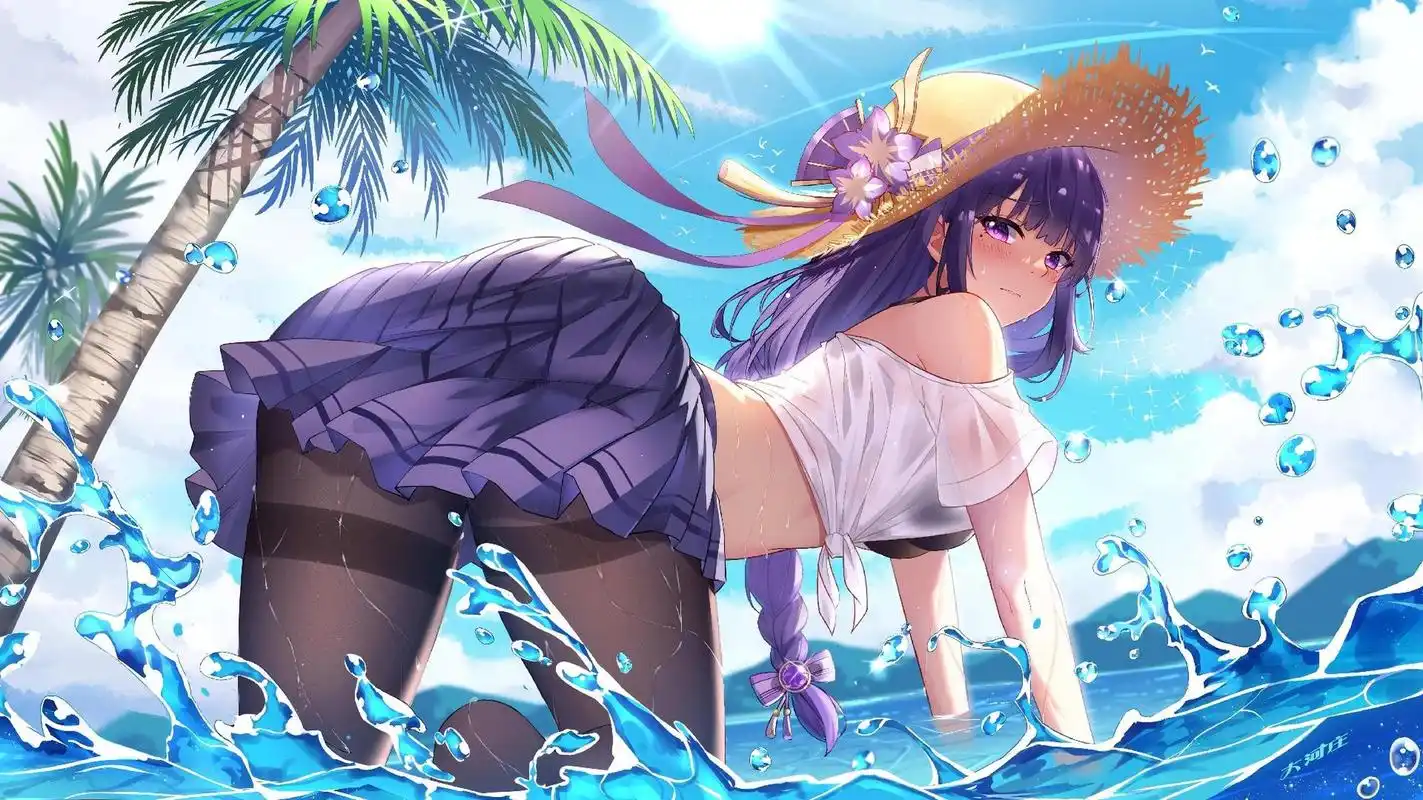 来一起摸鱼啊 #原神# #动漫壁纸