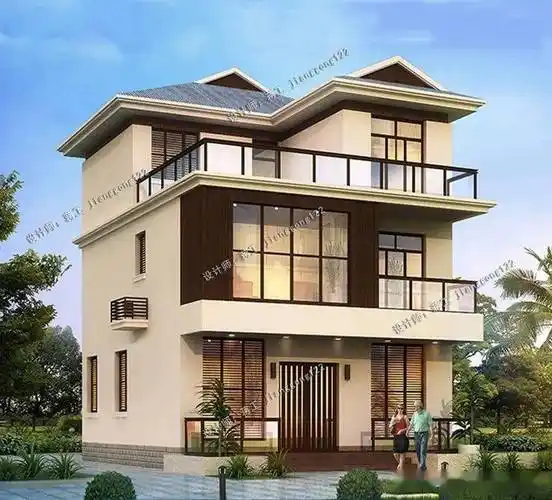 小宅基地不用愁,5款不到80平的小户型农村别墅,让你大开眼界_设计_m%u