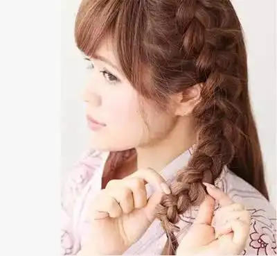 侧编发的集结每一款都很美