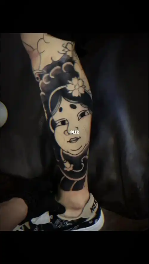 小腿之阿多福樱花日式花腿