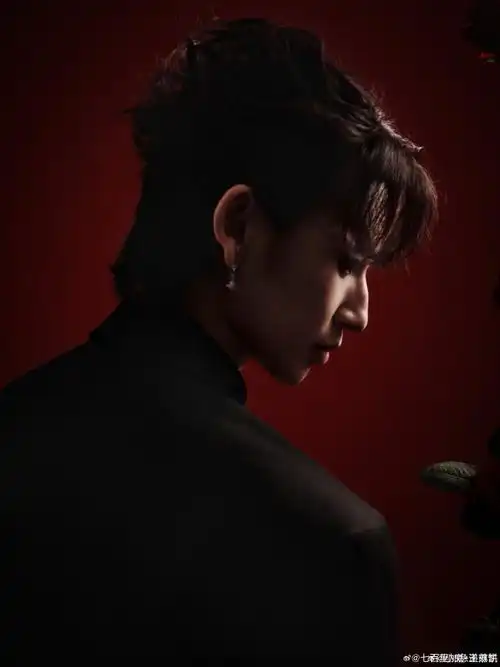 花海里拍照#哇小鬼王琳凯生日的第二套新造型好有创意,精致的猫耳发型