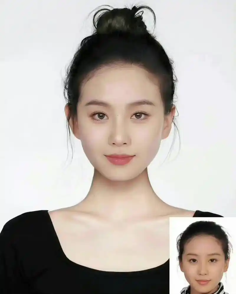 刘诗诗证件照,用一个美字已经无法形容了.[心][心][心][心][心][心]