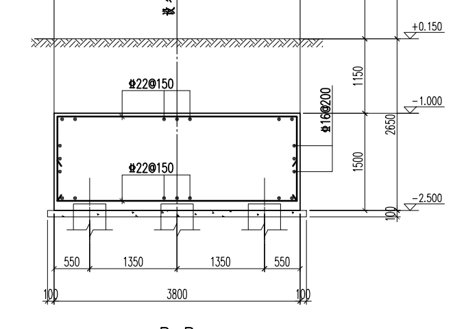 筏板基础侧边钢筋
