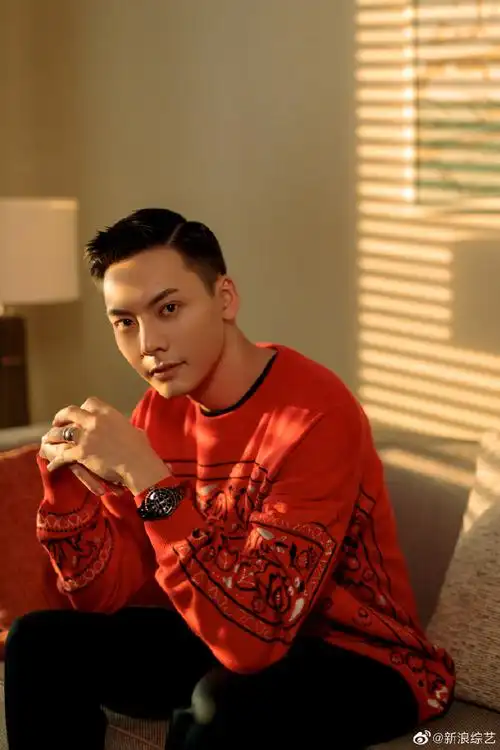 陈伟霆除夕清晨光影大片