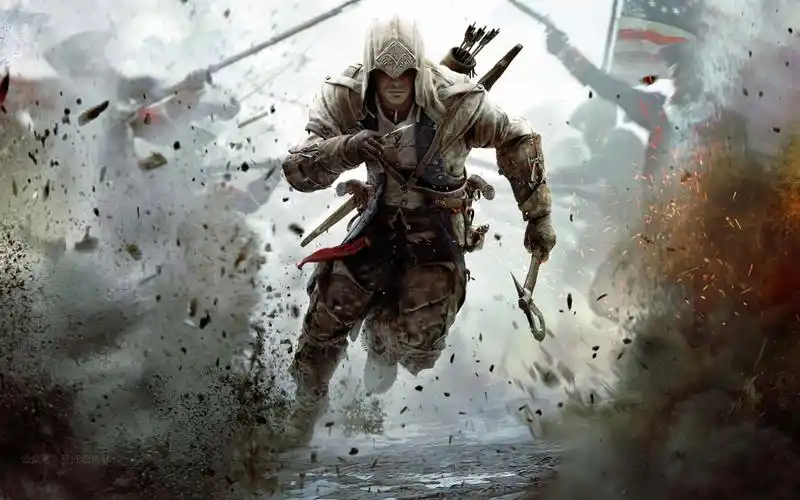 游戏刺客信条角色帅气电脑壁纸