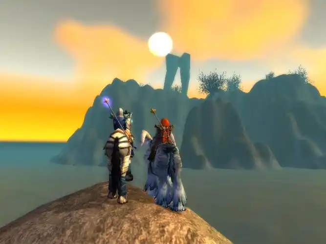 魔兽世界,携朋友看风景