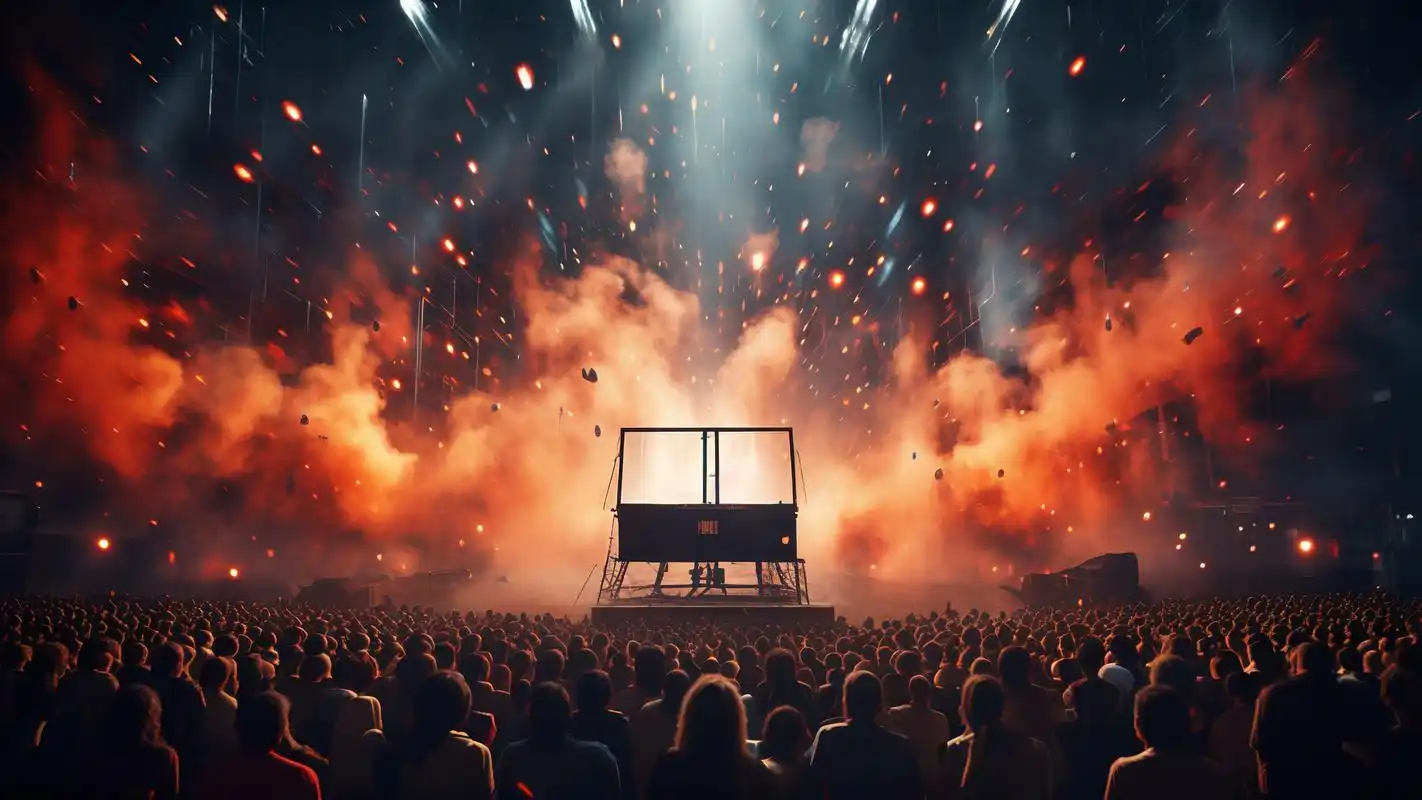 99炫酷舞台唱歌背景图大放送92 想感受现场演唱会的激情吗?