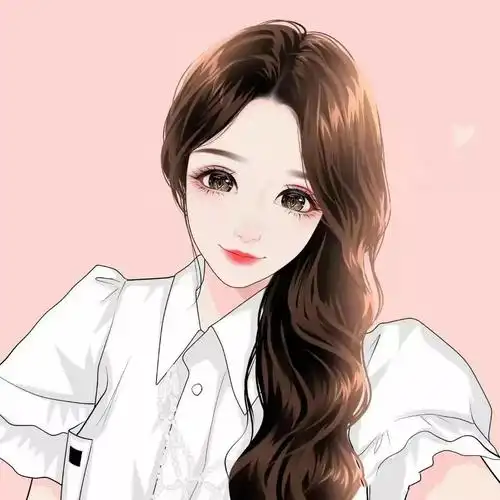 阳光 自信 乐观 女生头像 - 美女头像 - 小玲儿手绘头像- 发照片,画