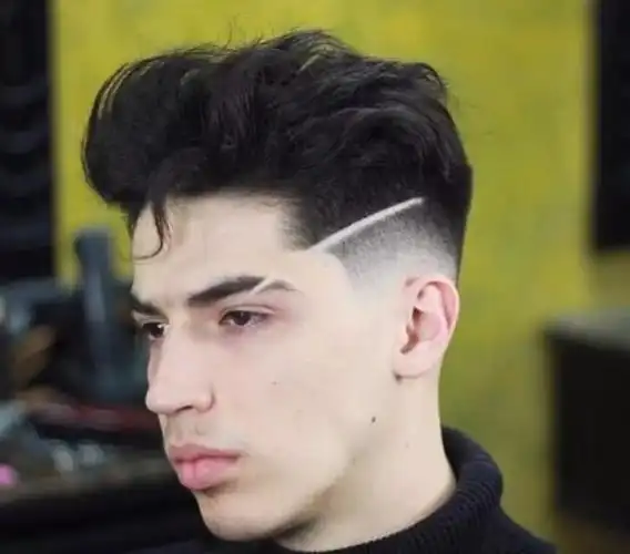 2019春季男士发型"刻痕头"让你帅的不一般,人群中独特的存在_网易订阅