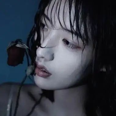 丧系伤感忧郁女生头像