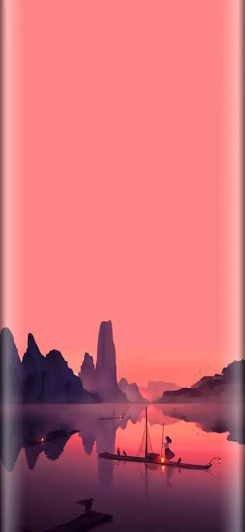 超美腻的曲面特效壁纸