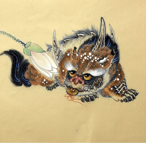 工笔貔貅,开宗立派——著名书画家陈克林