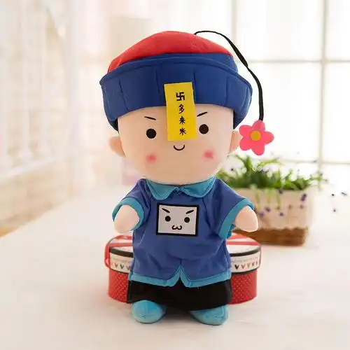 迪士尼小僵尸毛绒玩具抱枕公仔僵小鱼布娃娃可爱创意玩偶送男女生日