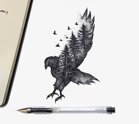 创意素描铅笔画艺术