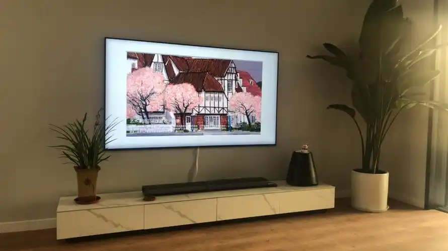 小米(mi)电视壁画电视 75英寸 4k超高清hdr 蓝牙语音遥控 人工智能