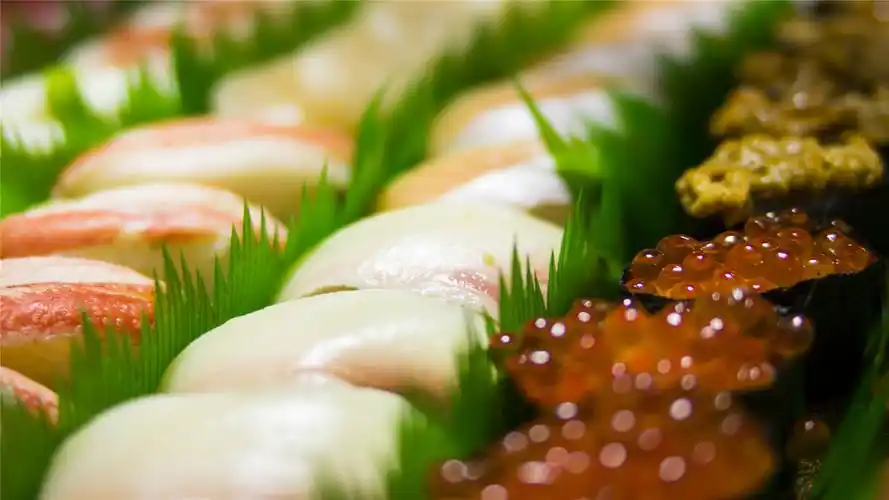 精美寿司美食高清桌面壁纸