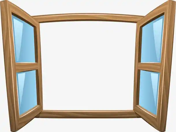 卡通矢量窗户