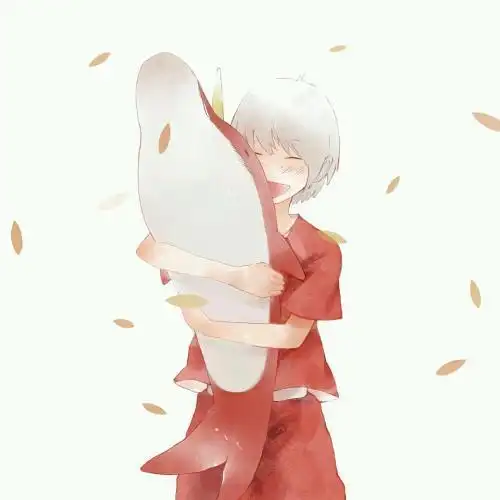 大鱼海棠简笔画湫侧脸