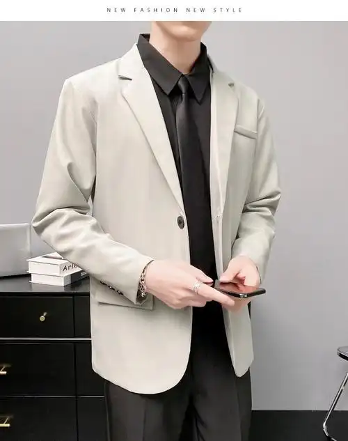 凡客诚品西服套装男大学生正装教师面试男西装外套秋冬职业装工作服易