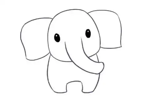 大象的简笔画大象的简笔画简单