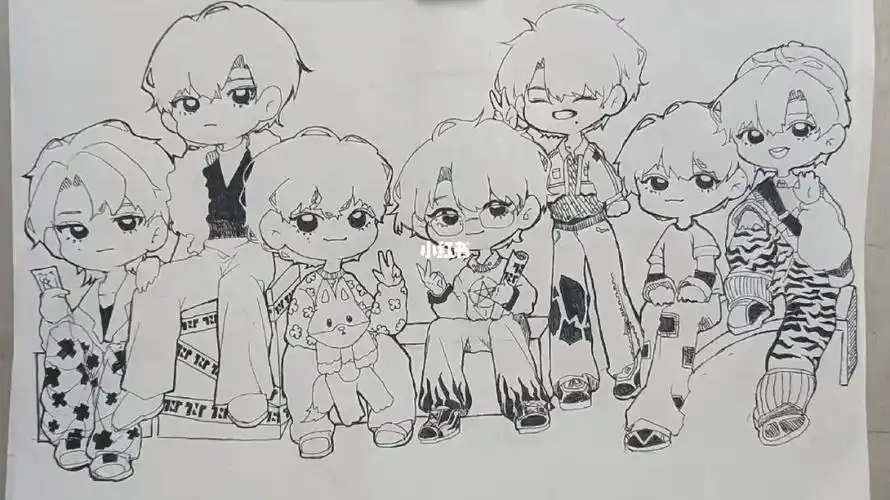 时代少年团三周年  #画画  #tnt时代少年团  #绘画