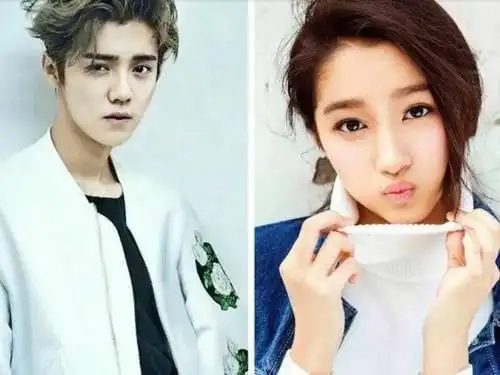 鹿晗的两任女朋友,看看她们谁最美