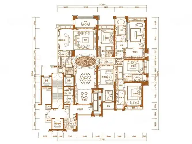 南宁凯旋1号大平层一线江景全新一手现房豪华装修配置