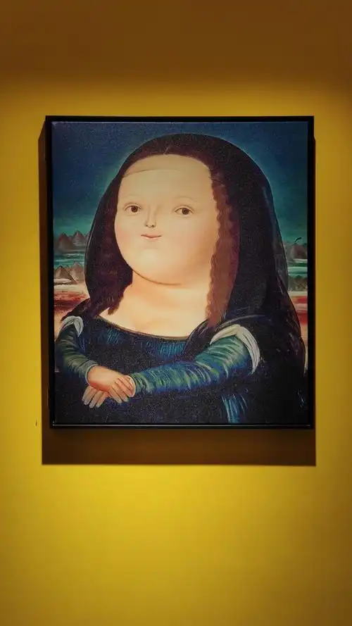 萌萌哒的蒙娜丽莎家具城的装饰