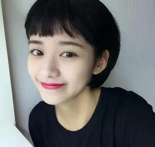 抖音女头像短发高清壁纸 女生头像图片大全 -【爱个性】