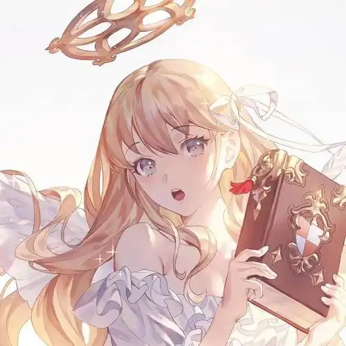 动漫女生头像你似月光一样温柔