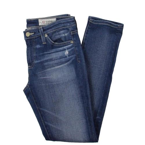 adriano goldschmied女款蓝色牛仔裤|womens stretch legging ankle