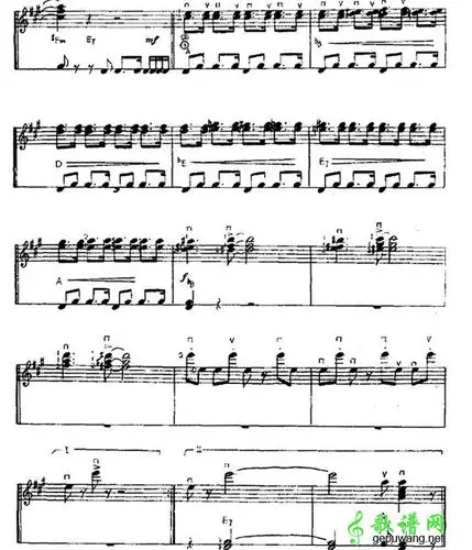 追捕_追捕简谱_追捕吉他谱_钢琴谱-查字典简谱网