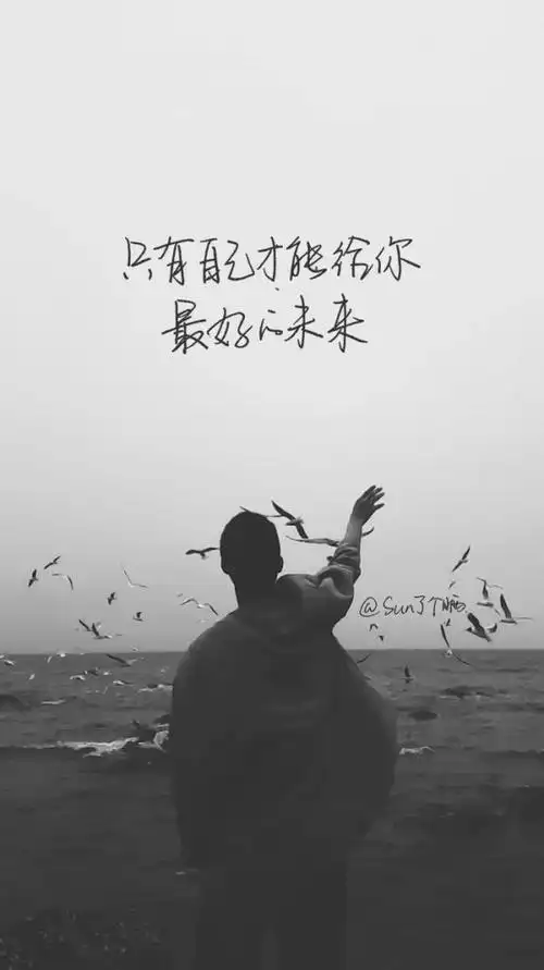 文字图片励志唯美