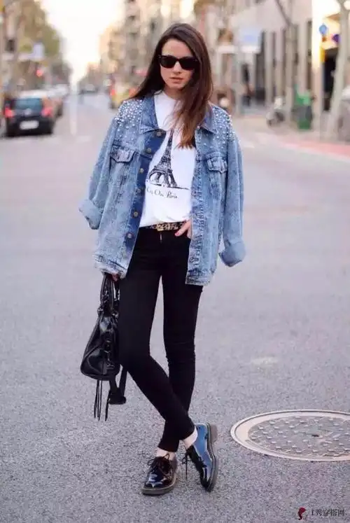 牛仔外套的穿搭公式(图3)