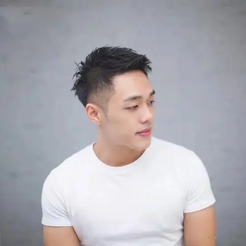 男士短发_微发型