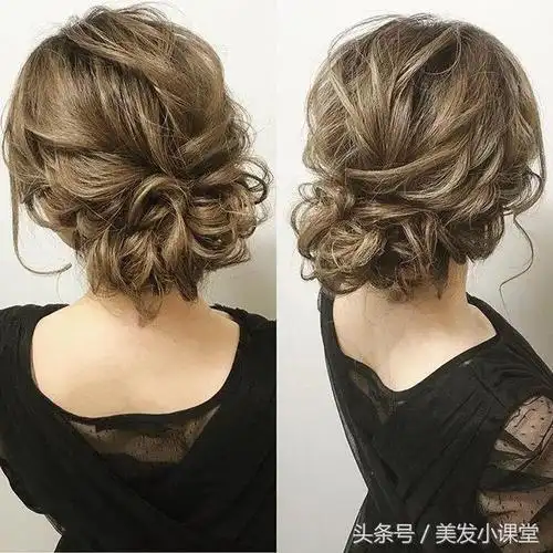 简单的编发,你也可以编出气质优雅的发型