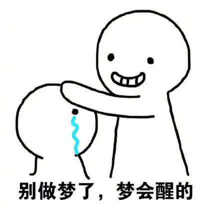 别做梦了,梦会醒的 - 一组心灵毒鸡汤_怼人表情表情