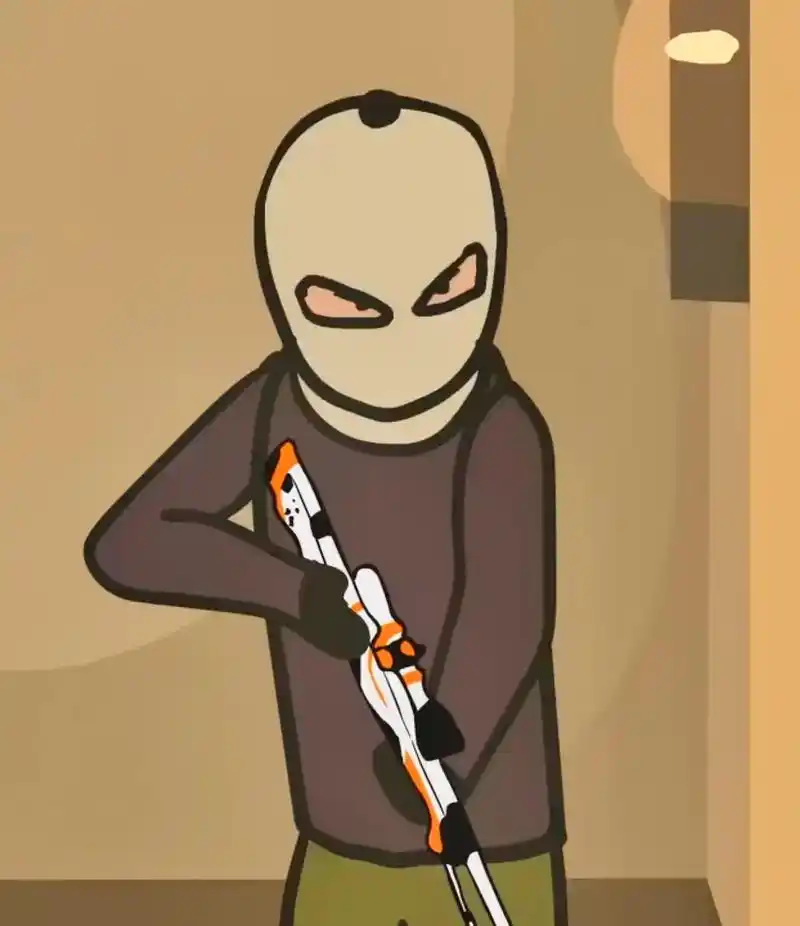 csgo五黑头像#csgo #steam#游戏  (匪徒第三 - 抖音