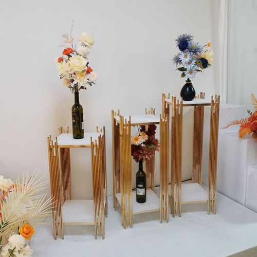 跨境婚礼甜品台桌子婚礼道具现场装饰点心台组合甜品桌接待区布置