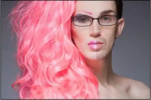 leland bobbé摄影欣赏:男人的一半是女人 时尚摄影--创意图库