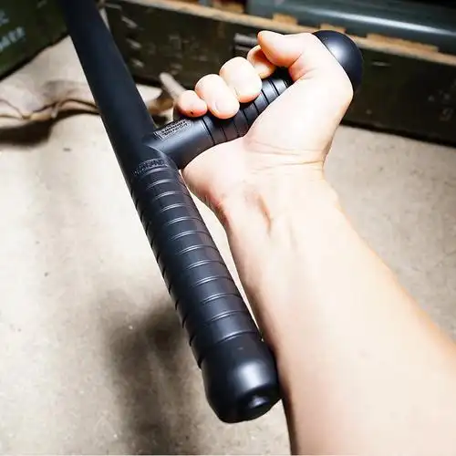 summitdragon欧美abs防暴丁字拐棍亚光武术保安t型棍