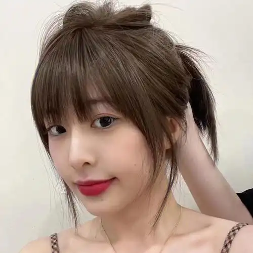 2021甜美法式刘海