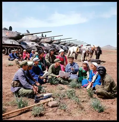 「罕见」文革时期的彩色老照片